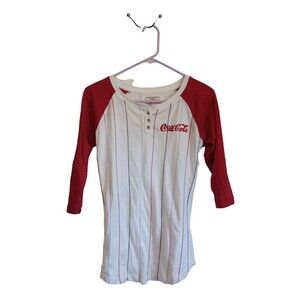 Red Jacket‎ for Coca Cola logo baseball tee